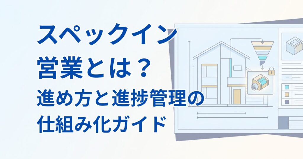 スペックイン営業とは？アイキャッチ